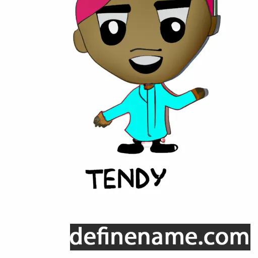 cartoon of the name Tendayi