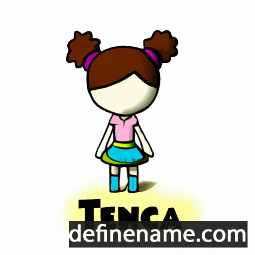 Teneca cartoon