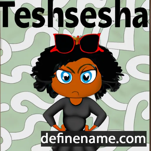 Tenesha cartoon