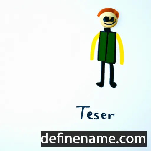 cartoon of the name Tenesor