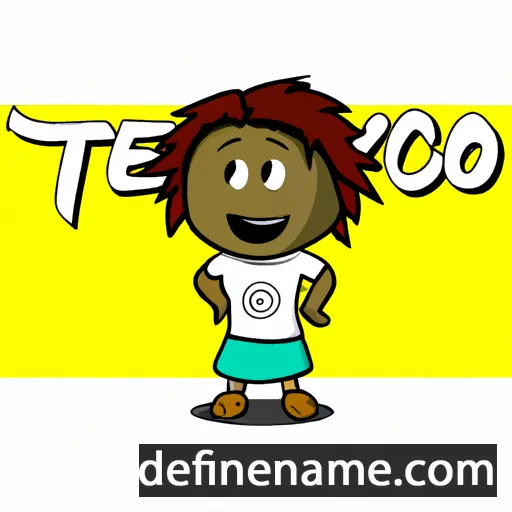 Teniayo cartoon