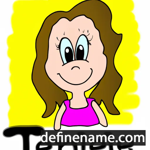 Tenille cartoon