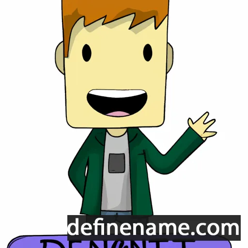 cartoon of the name Tennant