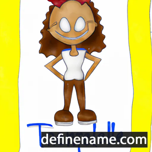 cartoon of the name Tenneille