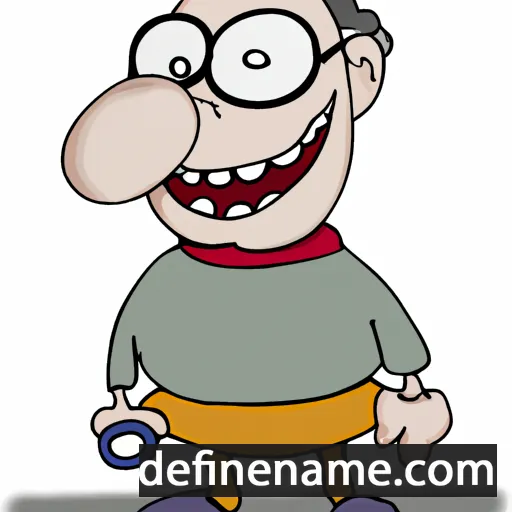 cartoon of the name Teodardo