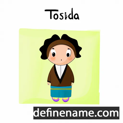 cartoon of the name Teodosina