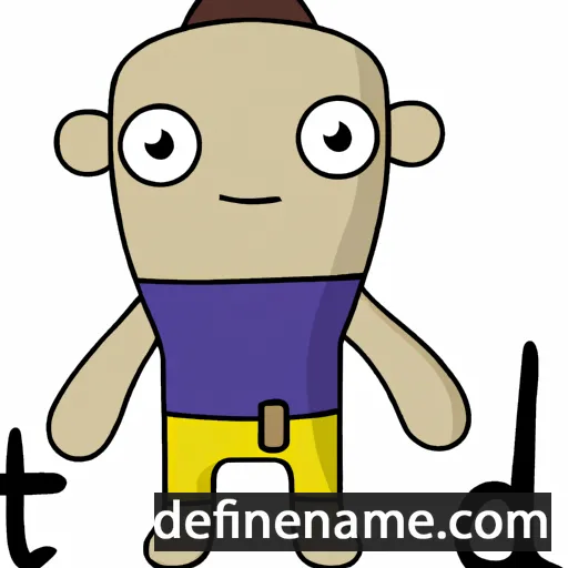 cartoon of the name Teodul