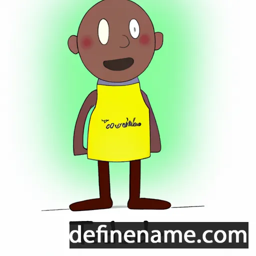 cartoon of the name Teodule