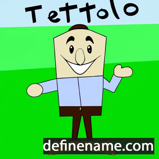 cartoon of the name Teofilatto