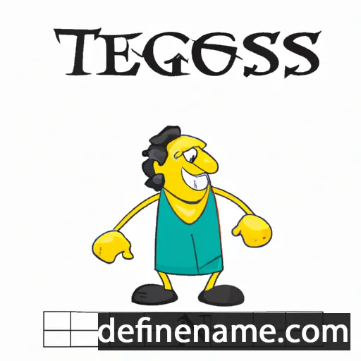 cartoon of the name Teogenes