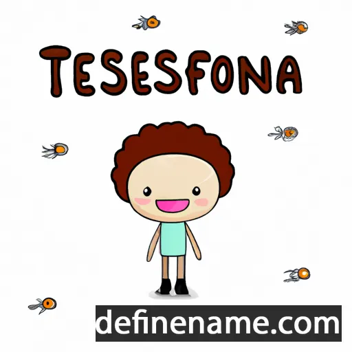 Teosebia cartoon