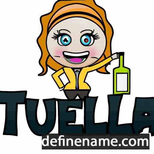 cartoon of the name Tequilla