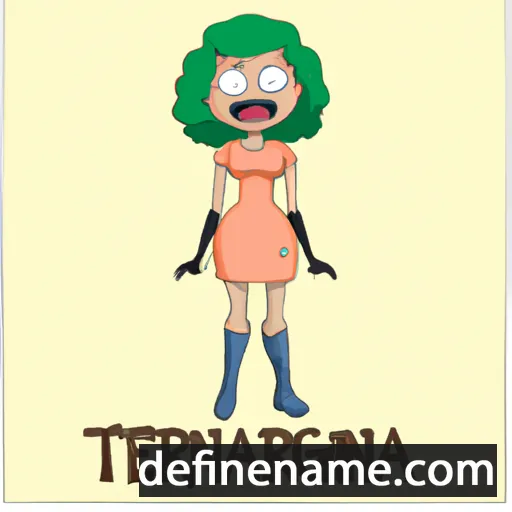 cartoon of the name Terangimaria