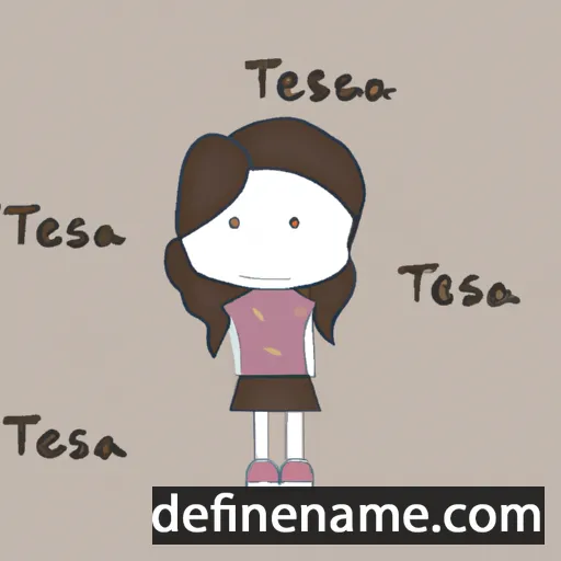 Terèsa cartoon