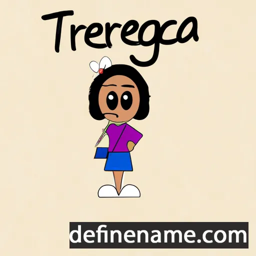 cartoon of the name Terência