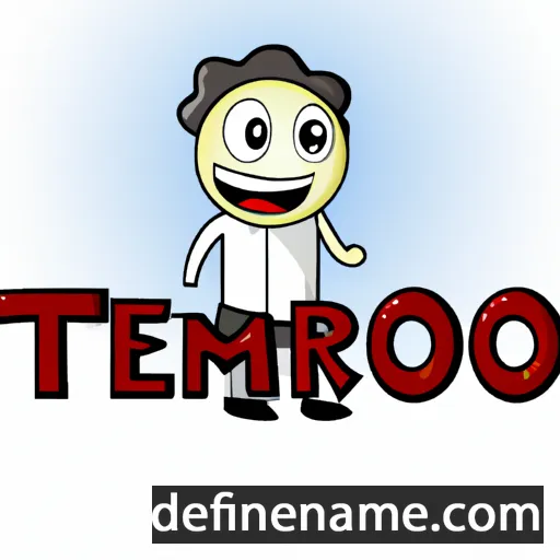 cartoon of the name Teremo