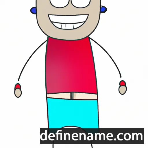 cartoon of the name Terenciano