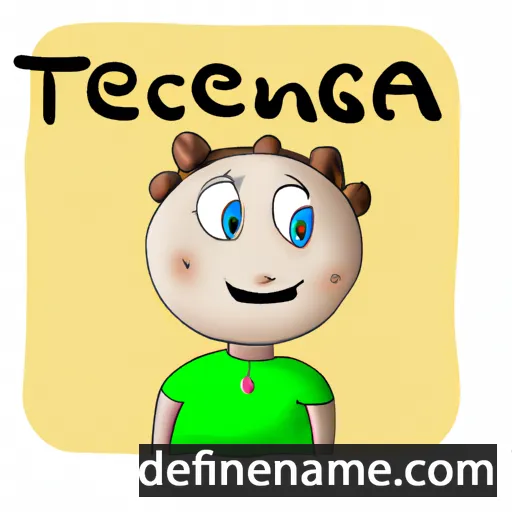 cartoon of the name Terencja