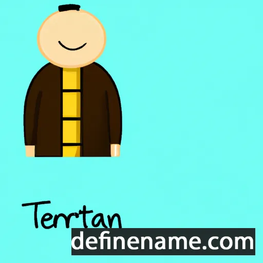 cartoon of the name Terentian