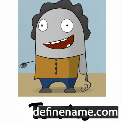 cartoon of the name Terentios