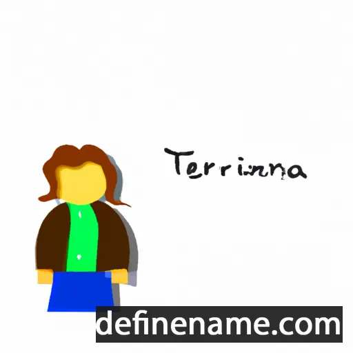 Terenziana cartoon