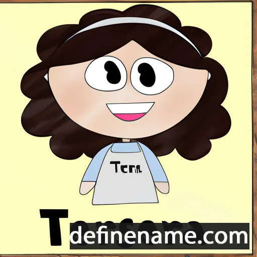 Teresá cartoon