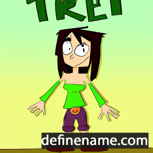 cartoon of the name Teri