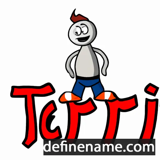 Terji cartoon