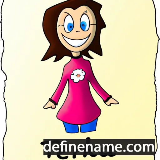 cartoon of the name Terka