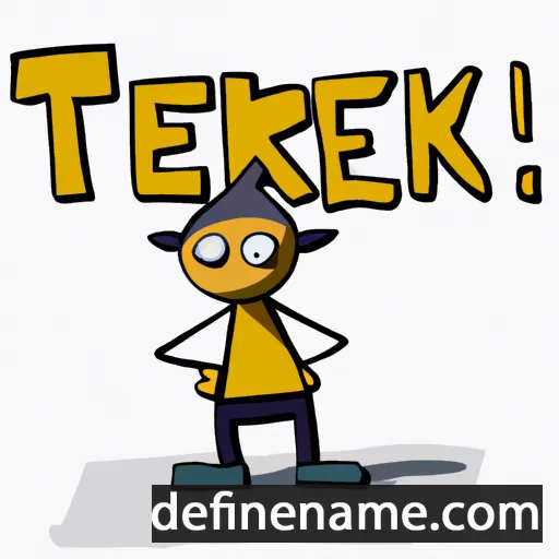 cartoon of the name Terkil