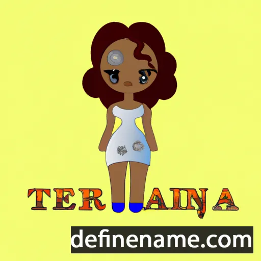 Terriana cartoon