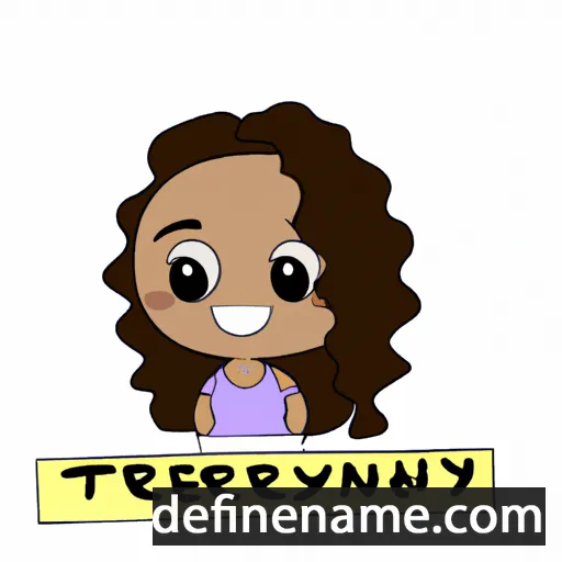 cartoon of the name Terrylyn