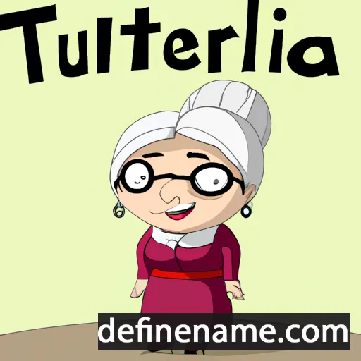 Tertullia cartoon