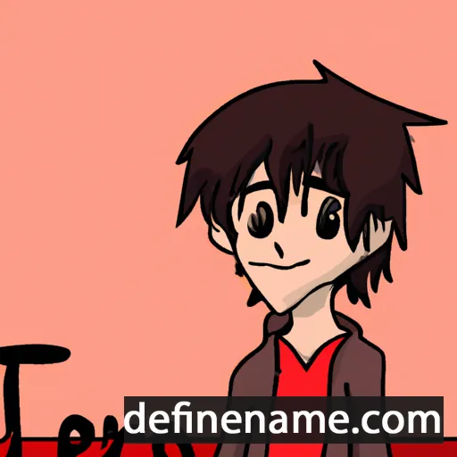 cartoon of the name Teru