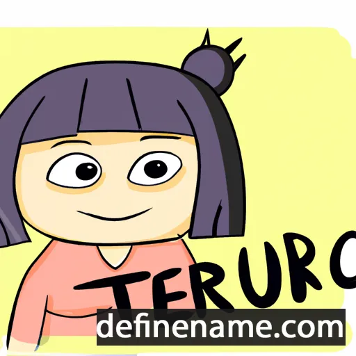 cartoon of the name Teruko