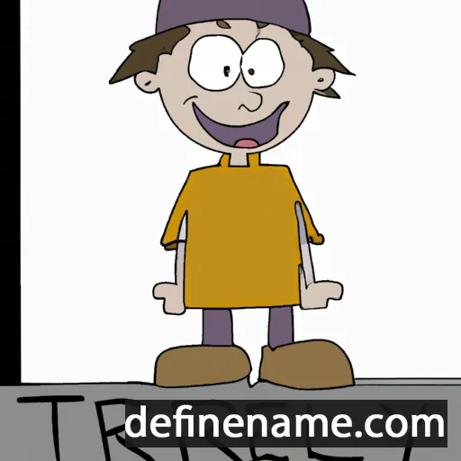 cartoon of the name Teryl