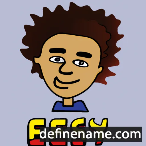 cartoon of the name Tesfa-egzy