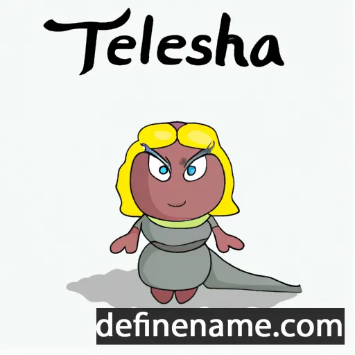 Teshtela cartoon