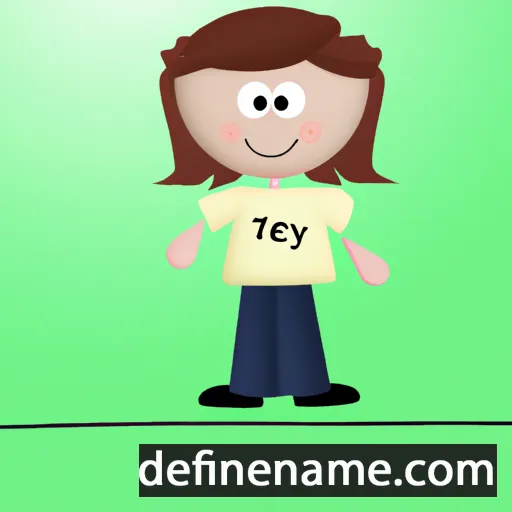 Tessy cartoon