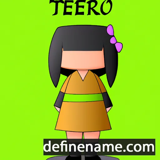 cartoon of the name Tetora