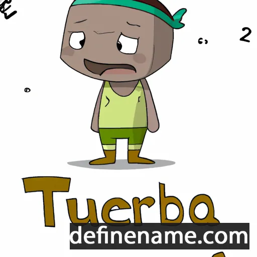 cartoon of the name Tetrua