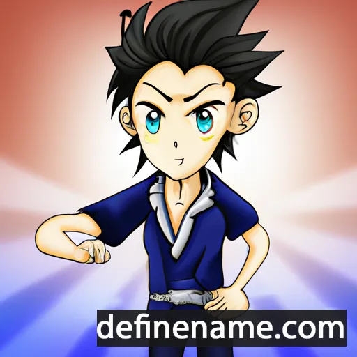 cartoon of the name Tetsuhiro