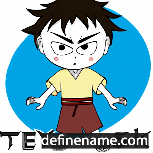 cartoon of the name Tetsukiyo