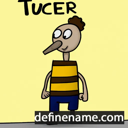 cartoon of the name Teucer