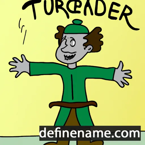 Teudar cartoon