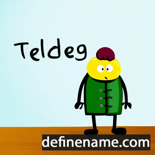 Teudigisel cartoon