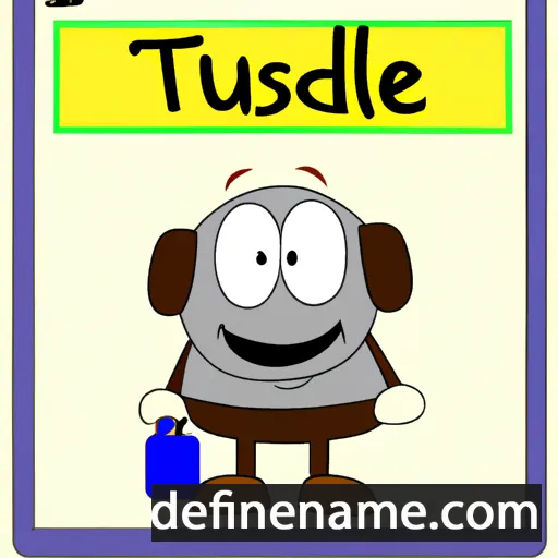 Teudisel cartoon