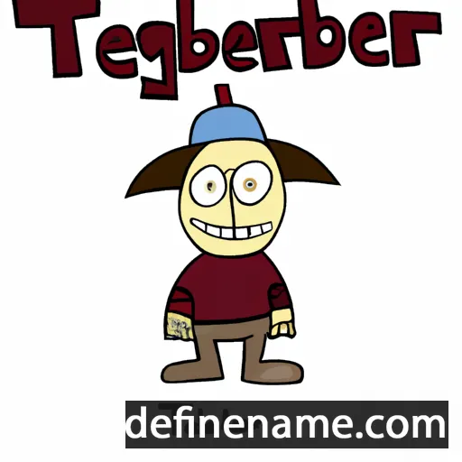 cartoon of the name Teutberga