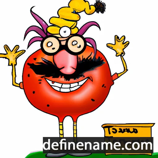 cartoon of the name Teutomatos