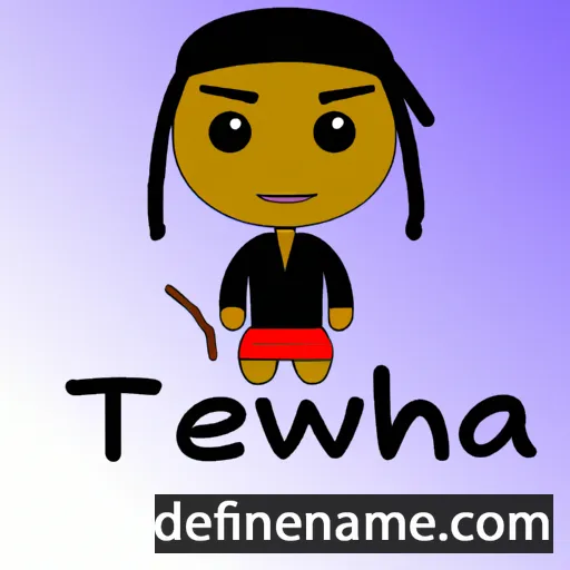 Tewameha cartoon